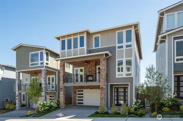 Example of the Fuji floor plan to be located at 7545 S 129th Place.
