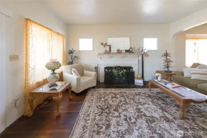 Inviting interior with freshly painted walls, giving the home a clean, move-in ready look.