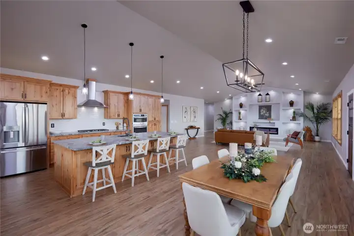 View of entire space from SE corner