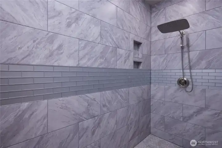 Walk in shower