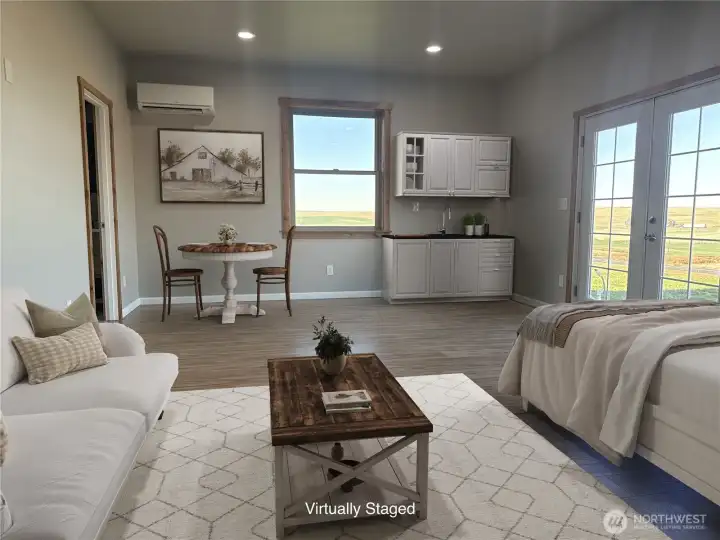 Virtually staged w/ Kitchenette