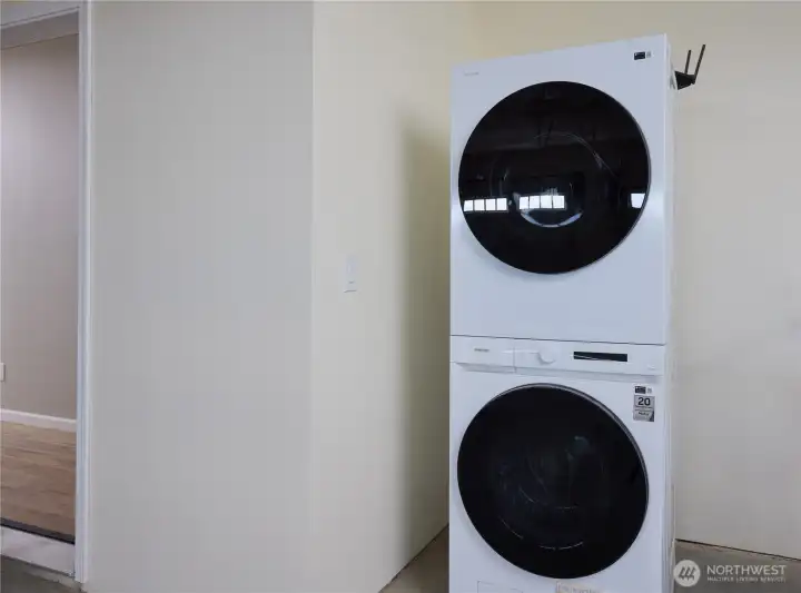 Additional laundry hook up in garage