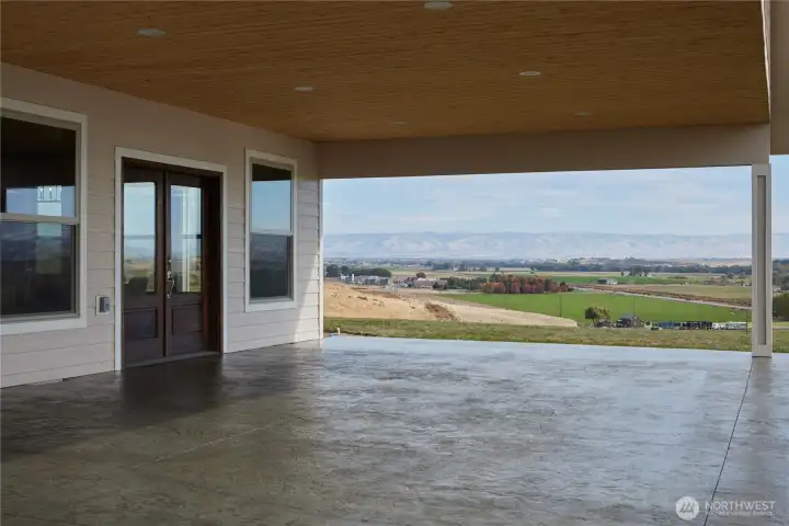 1700 sf covered patio looking East