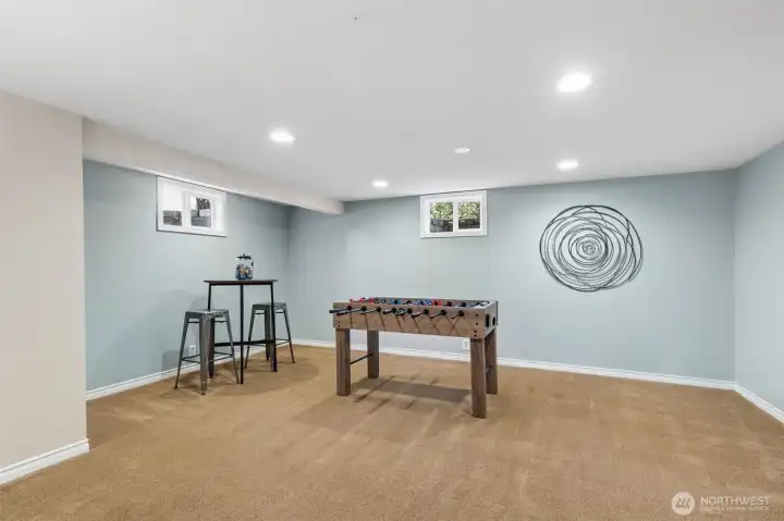 Plenty of room for your pool table!