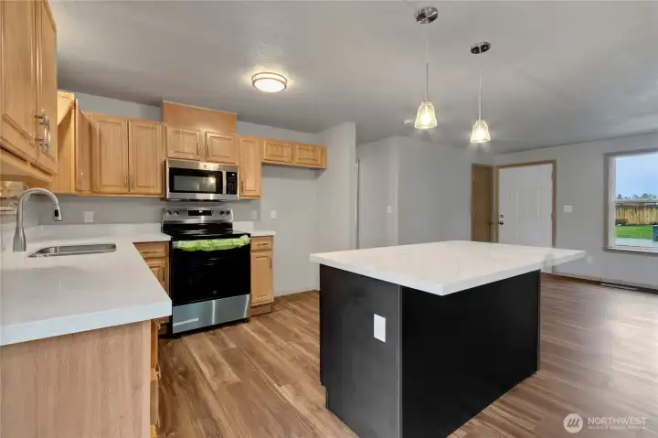 Kitchen with all new applicances