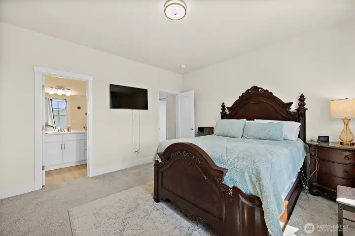 Bedroom #3 with direct access to the upstairs main bathroom.