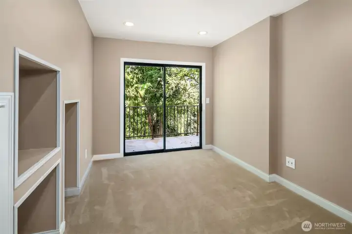Primary Office or connect to Bathroom for a luxurious spa suite!