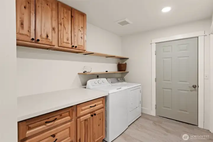 laundry off kitchen
