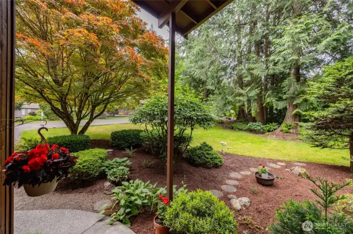 Entry looking towards front yard