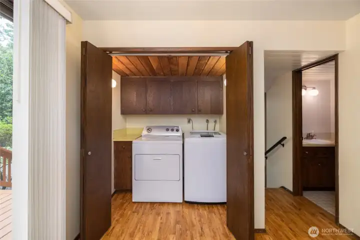 Laundry area