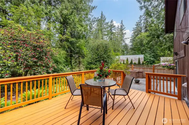 Back deck
