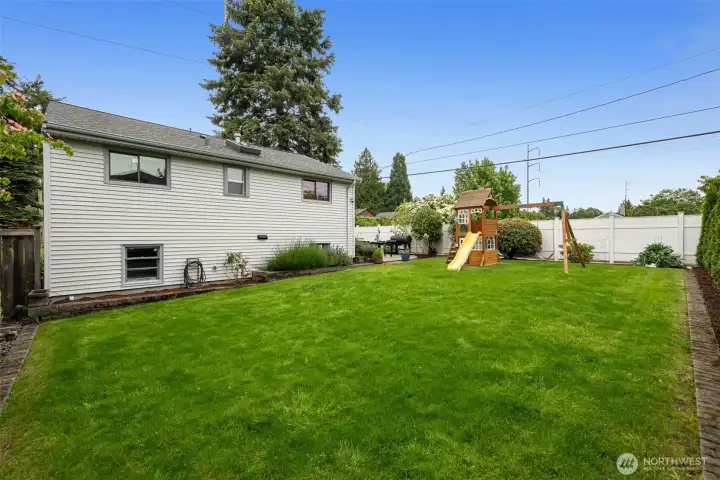Large, flat lot