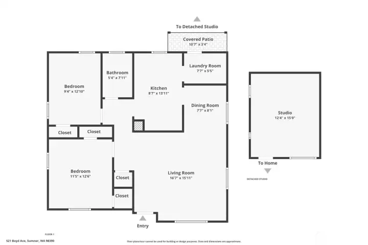Floor Plan with additional Flex Room