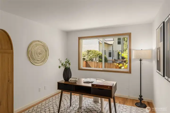 Convenient work from home office