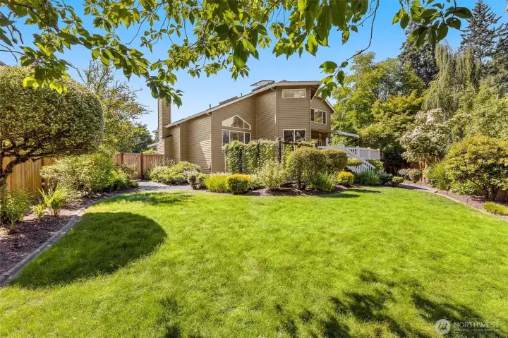 Largest lot in neighborhood