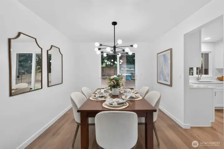 Plenty of room for butts in seats, plates on the table, and stories that last long after dinner is over.
