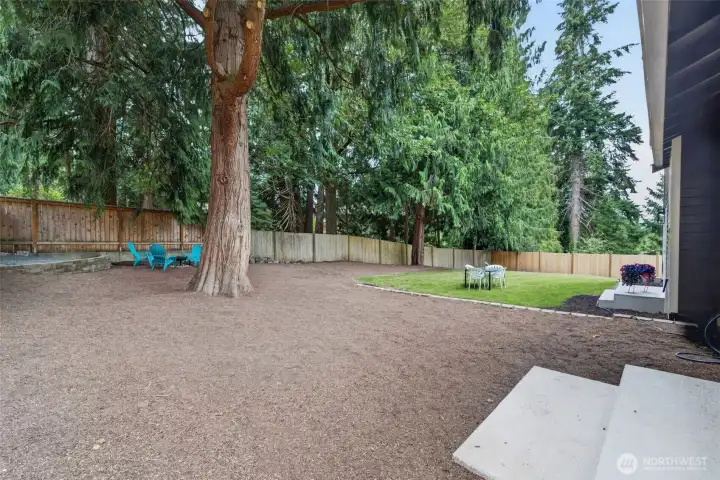 Freshly barked, fully fenced, and ready for backyard games, garden dreams, quiet evenings, and whatever fun you bring to it.