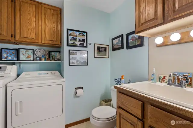 Laundry Room and Half Bath