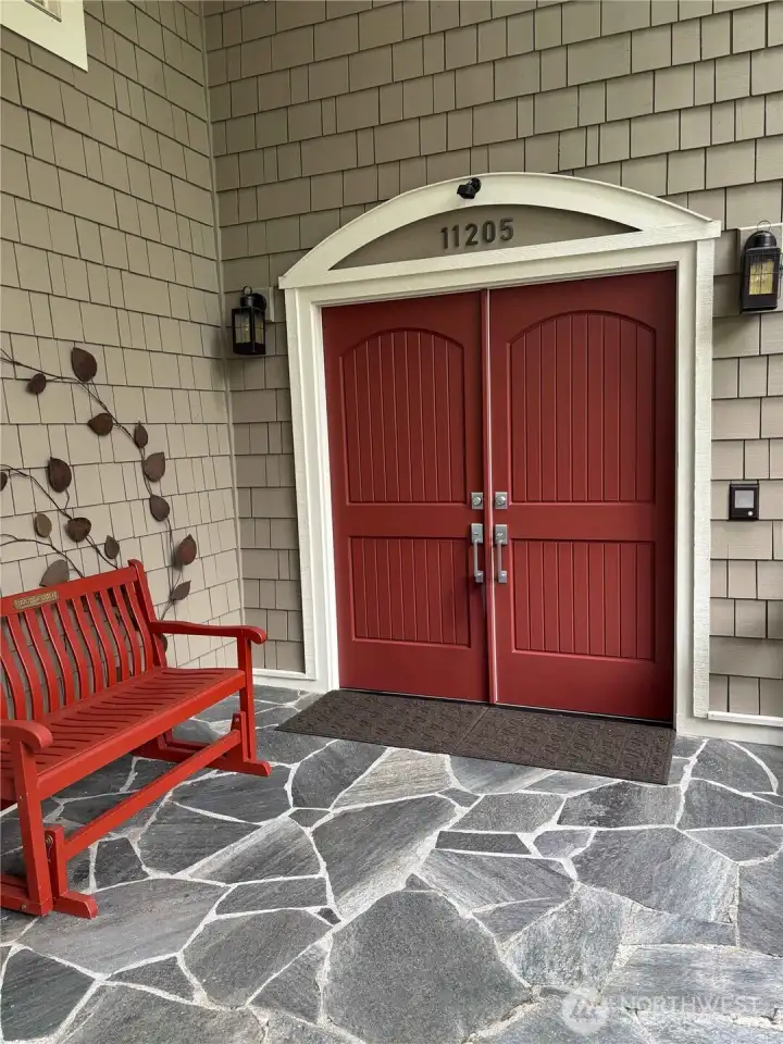 Front Entry Double Doors