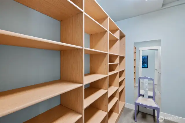 Master closet