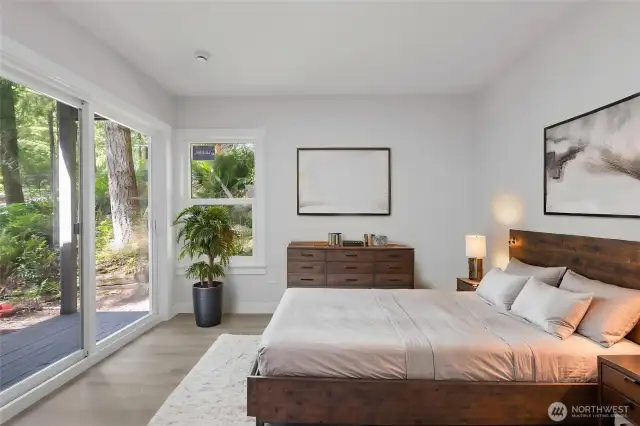 Primary Bedroom with private patio