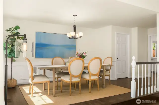 Simply beautiful dining room!