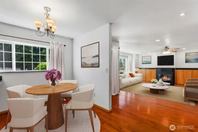 Open floor plan