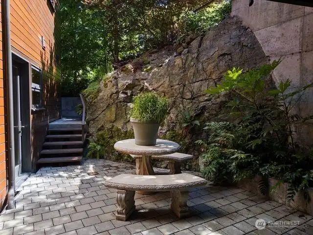 Interior courtyard area.