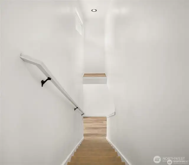 Stairs w/ Storage Space