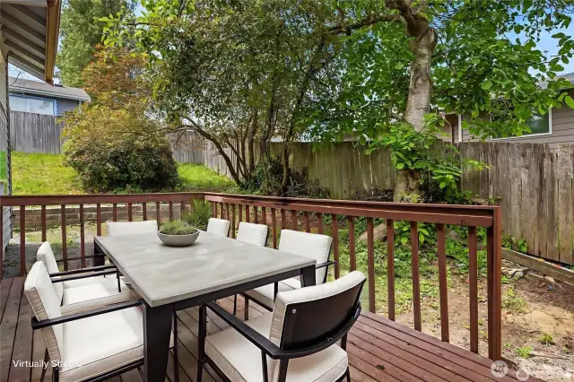 Back Yard Deck