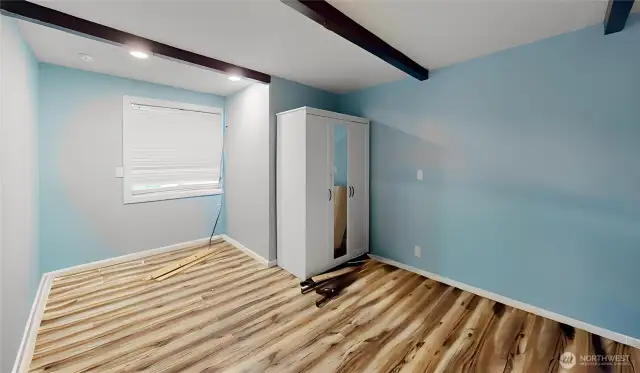 Additional view of bedroom 2 vacant.