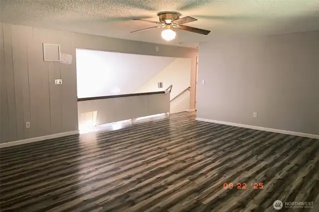 Spacious upstairs loft.