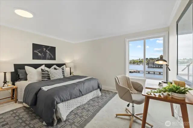 Super spacious bedroom!