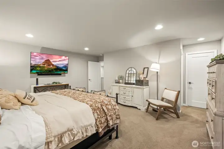 Primary Suite with Large Walk In Closet, Plus Additional Closet