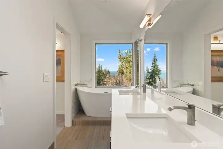 Primary bath.