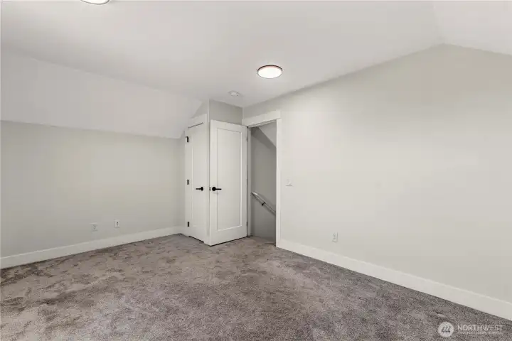Upper level 3rd bedroom or Den