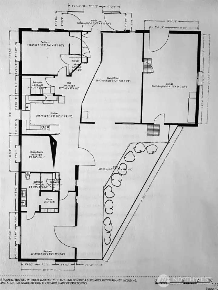 Not fully accurate floor plan - informational only as far as general layout of the home. Buyer to verify actual layout and dimensions.