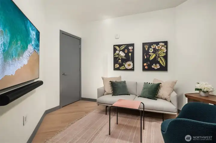 A flexible space for guests, movie nights, or a home office.