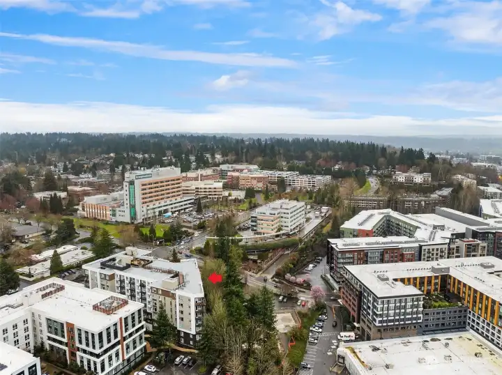 Steps from dining, shopping, and everyday conveniences at The Village at Totem Lake.