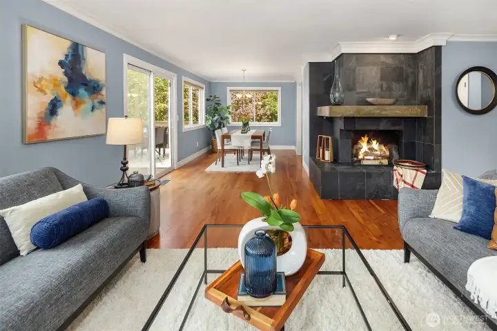 Tons of natural light!