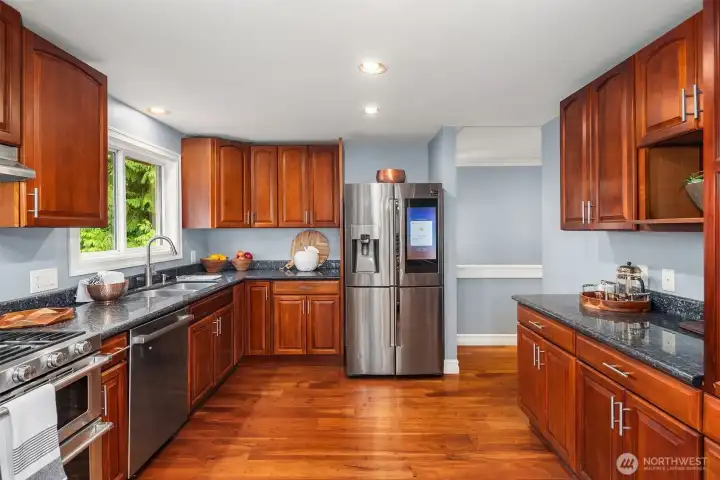 Functional kitchen layout!