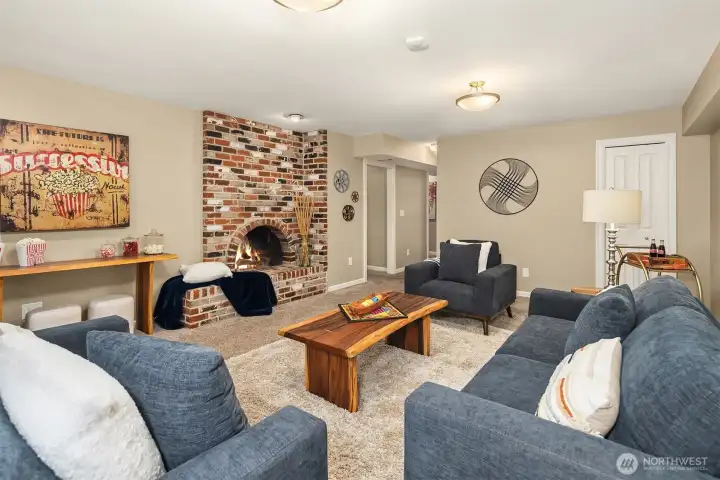 Lower-level living to flex rooms