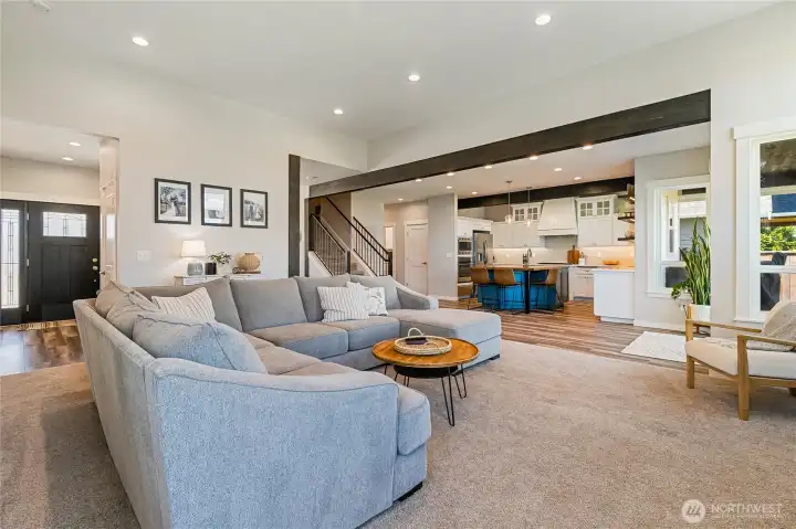 Open layout, perfect for entertaining