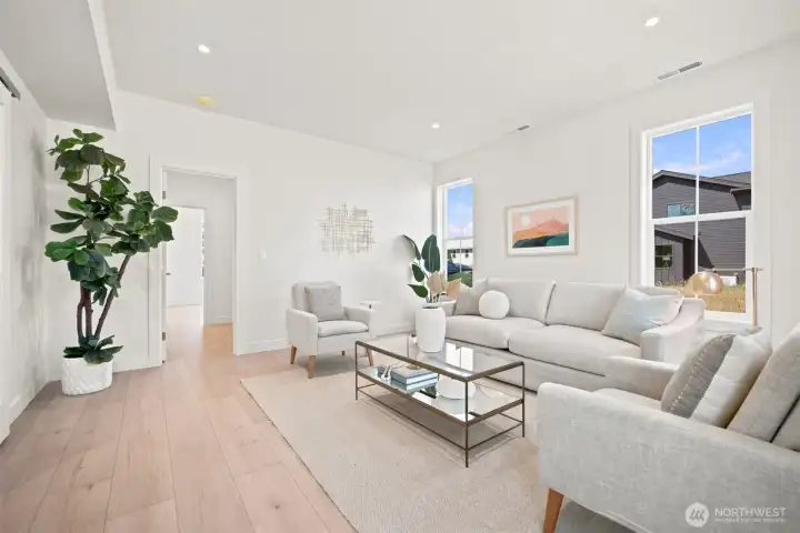 Looking across this suite toward the 3/4 bath and bedroom beyond. This truly has so many options. Looking across this suite toward the 3/4 bath and bedroom beyond. This truly has so many options.