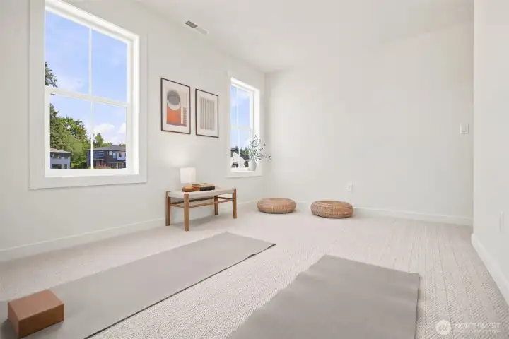 This is the flex room and there area fabulous views and endless possibilities for this room... This is the flex room and there area fabulous views and endless possibilities for this room...