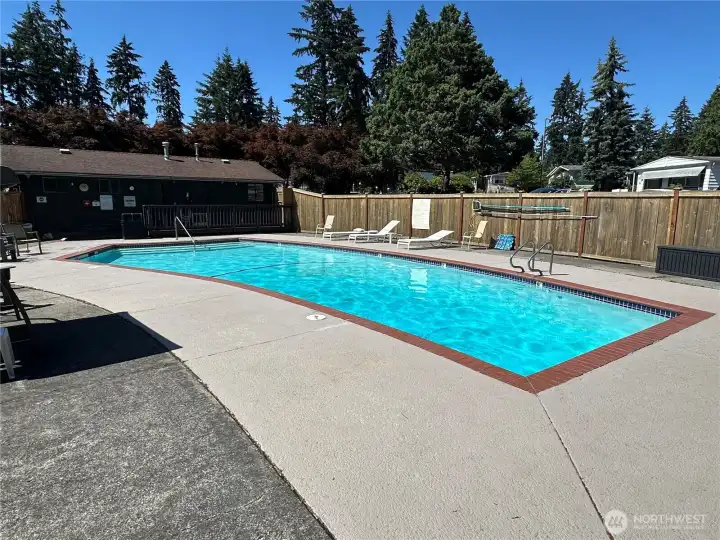 Cool off in the beautiful pool!