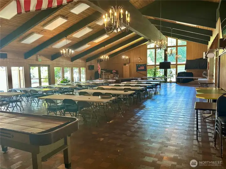 Huge community room that is available for you!