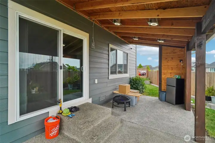 Covered Back Patio
