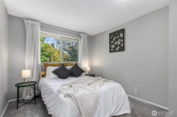 Comfortable secondary bedroom with generous natural light, soft neutral finishes, and flexibility for guests, hobbies, or a home office. Comfortable secondary bedroom with generous natural light, soft neutral finishes, and flexibility for guests, hobbies, or a home office.