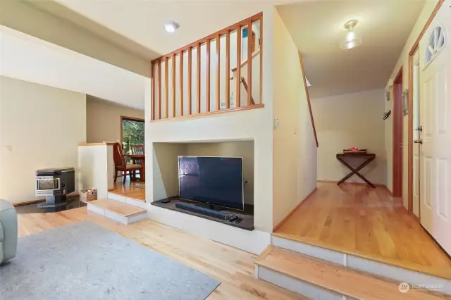 Living Room. View toward main entry.